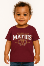 Maties Junior Napha Tee Maroon - Image 2