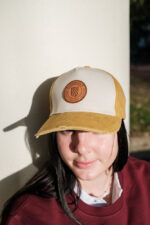 SU Washed Trucker Cap Mustard - Image 3