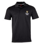 SU Classic Pique Cotton Golf Shirt Black
