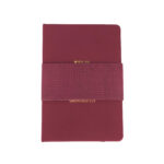 SU Omega A5 Hard Cover Notebook - Maroon - Image 2