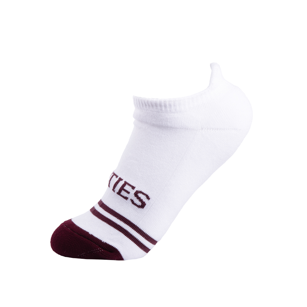1bf7b01e-0c14-4405-af47-935582ba9459-1.jpg Maties Cotton Anklet Sock Maroon/4-7 - Image 1