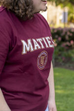 Maties Basic T Shirt Maroon - Image 2