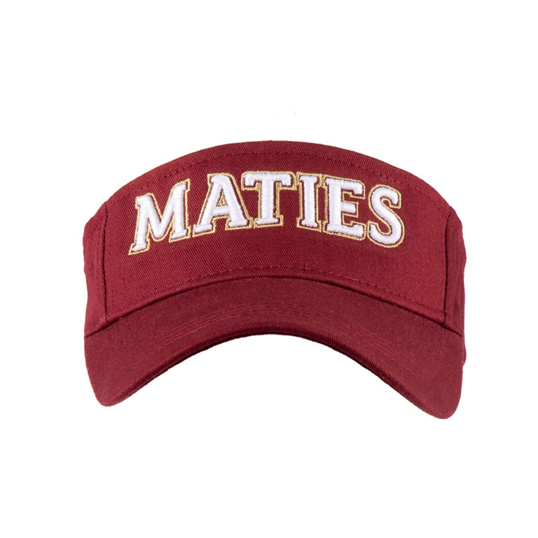 Maties 3D Basic Visor Maroon