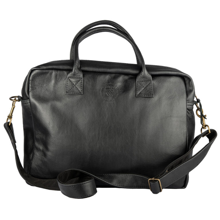 SU Stan Leather Laptop Bag - Image 3