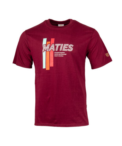 Maties Thrive Tee Maroon