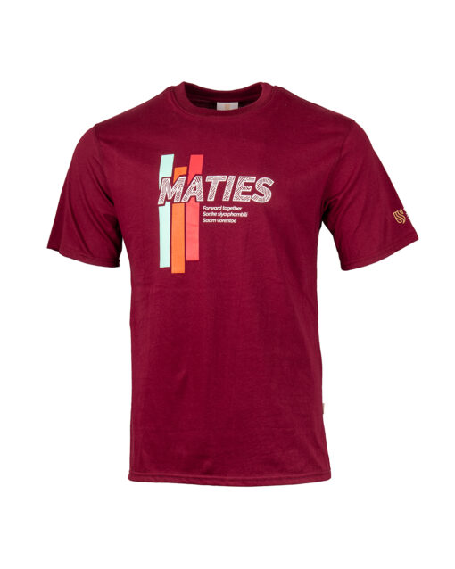 Maties Thrive Tee Maroon