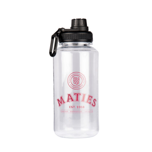 Maties Thirsty Water Bottle Black 1lt
