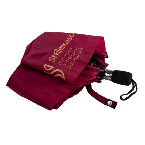 SU Compact Umbrella Maroon - Image 2