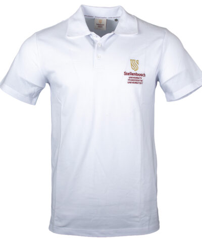 SU Classic Pique Cotton Golf Shirt White