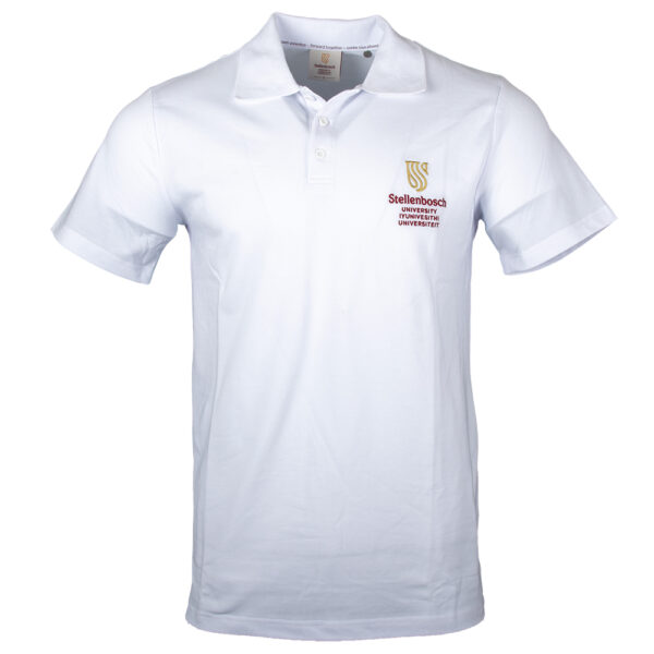 SU Classic Pique Cotton Golf Shirt White