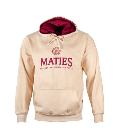Maties Max Hoody Stone w Maroon