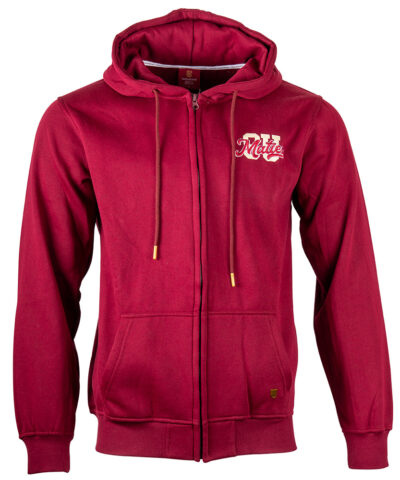 Maties Legend Zip Thru Hoody Maroon