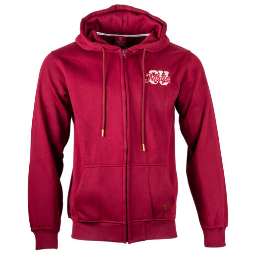 Maties Legend Zip Thru Hoody Maroon