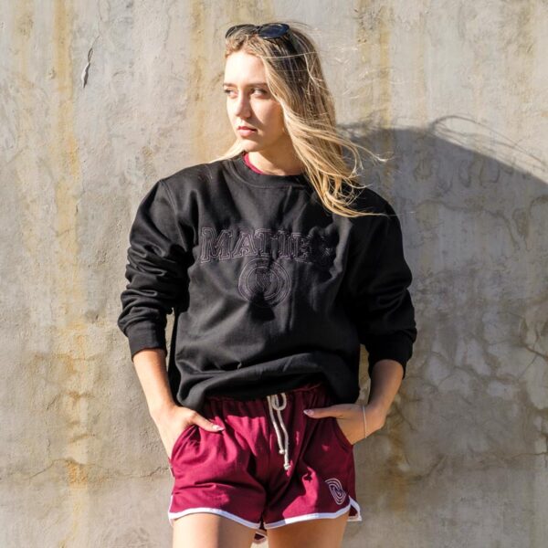 Maties Campus Sweater Black - Image 3