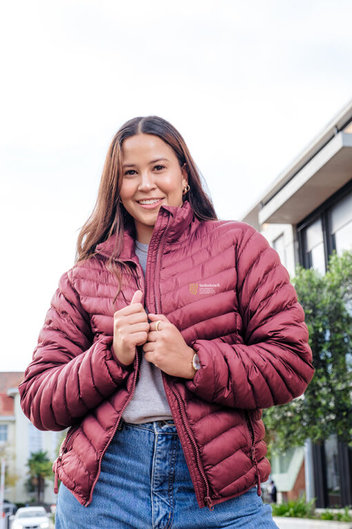 SU Puffer Jacket Maroon Ladies