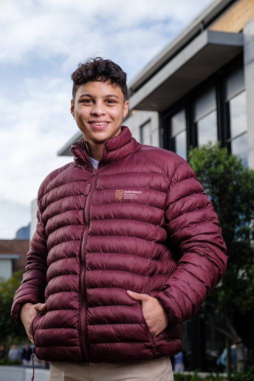 SU Puffer Jacket Maroon Mens