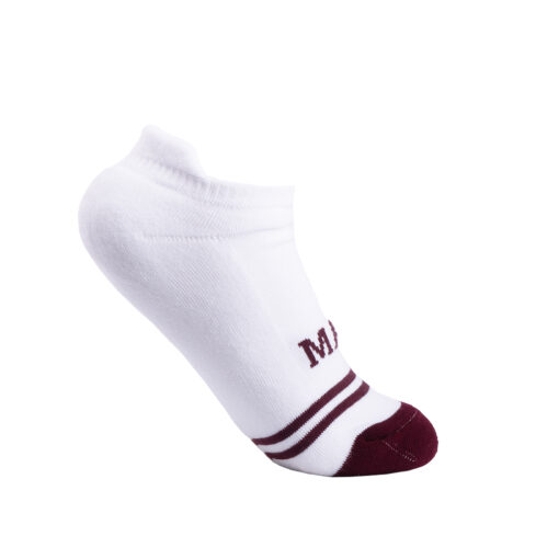 Maties Cotton Anklet Sock Maroon Size 4-7 - Image 2