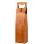 SU Leather Single Wine Bag