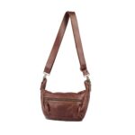 SU Leather Crossbody Bag Brown - Image 2