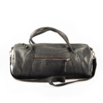 SU The Oxford Leather Duffel Bag Black
