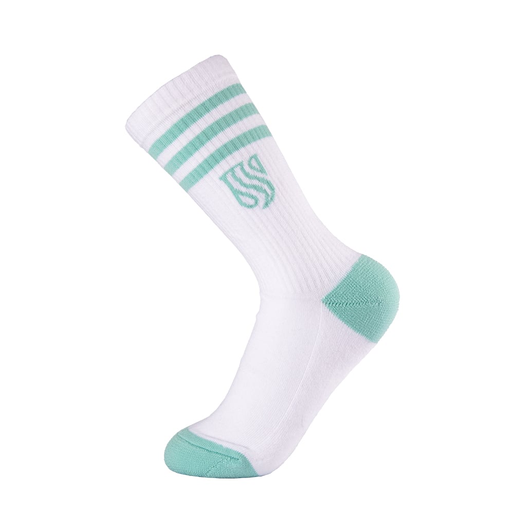 360290b8-91e7-4c21-898f-e341eee95eda.jpg SU Simple Cotton Sock Blue - Image 1