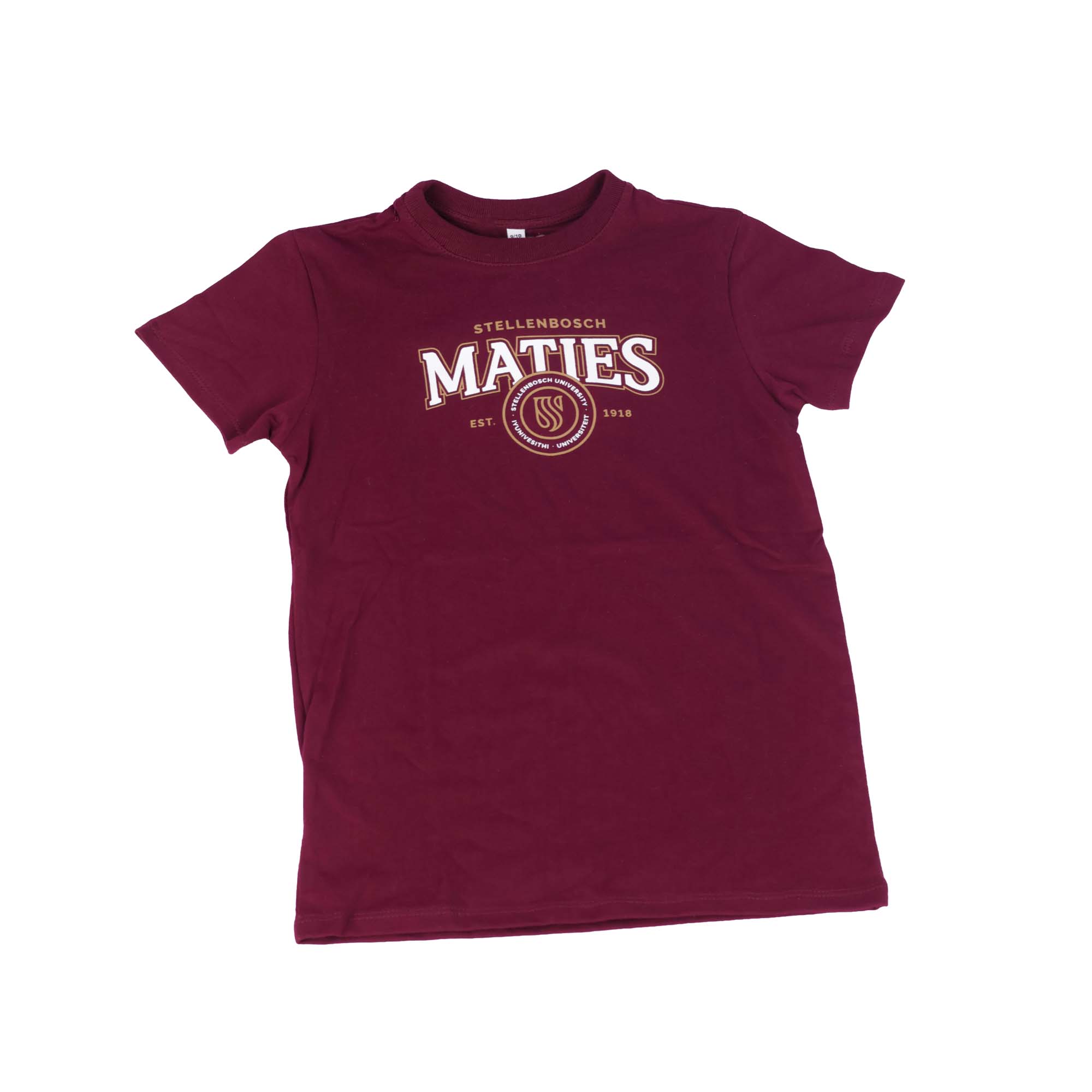 424fea73-d872-4063-94e7-10813723fe0f.jpg Maties Junior Napha Tee Maroon - Image 1