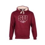 SU College Hoody Maroon w Stone