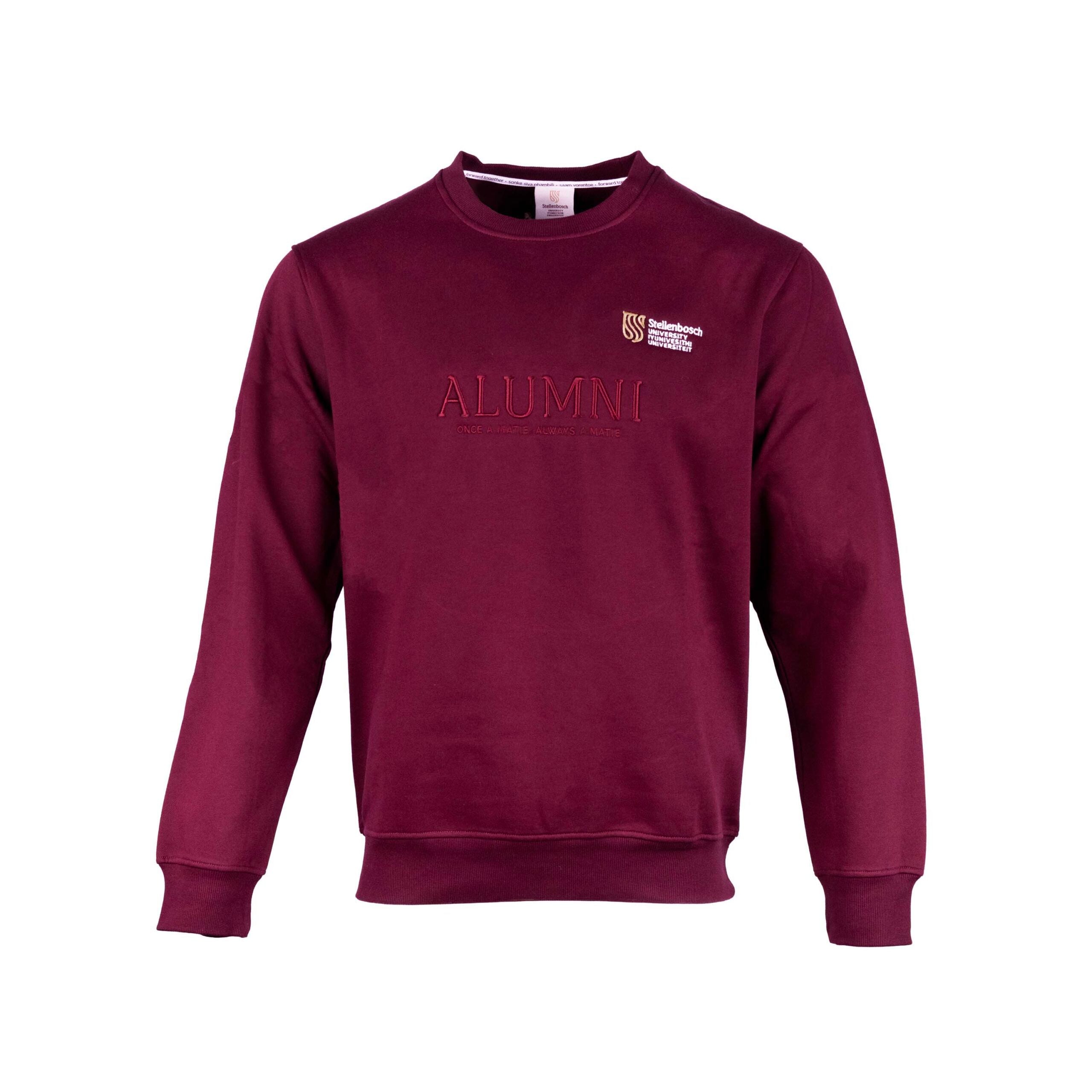 54a8a4c2-7d69-45d9-922d-684d65fdf628.jpg SU Alumni Sweater Maroon - Image 1