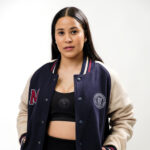 Maties Baseball Jacket Navy - Image 2