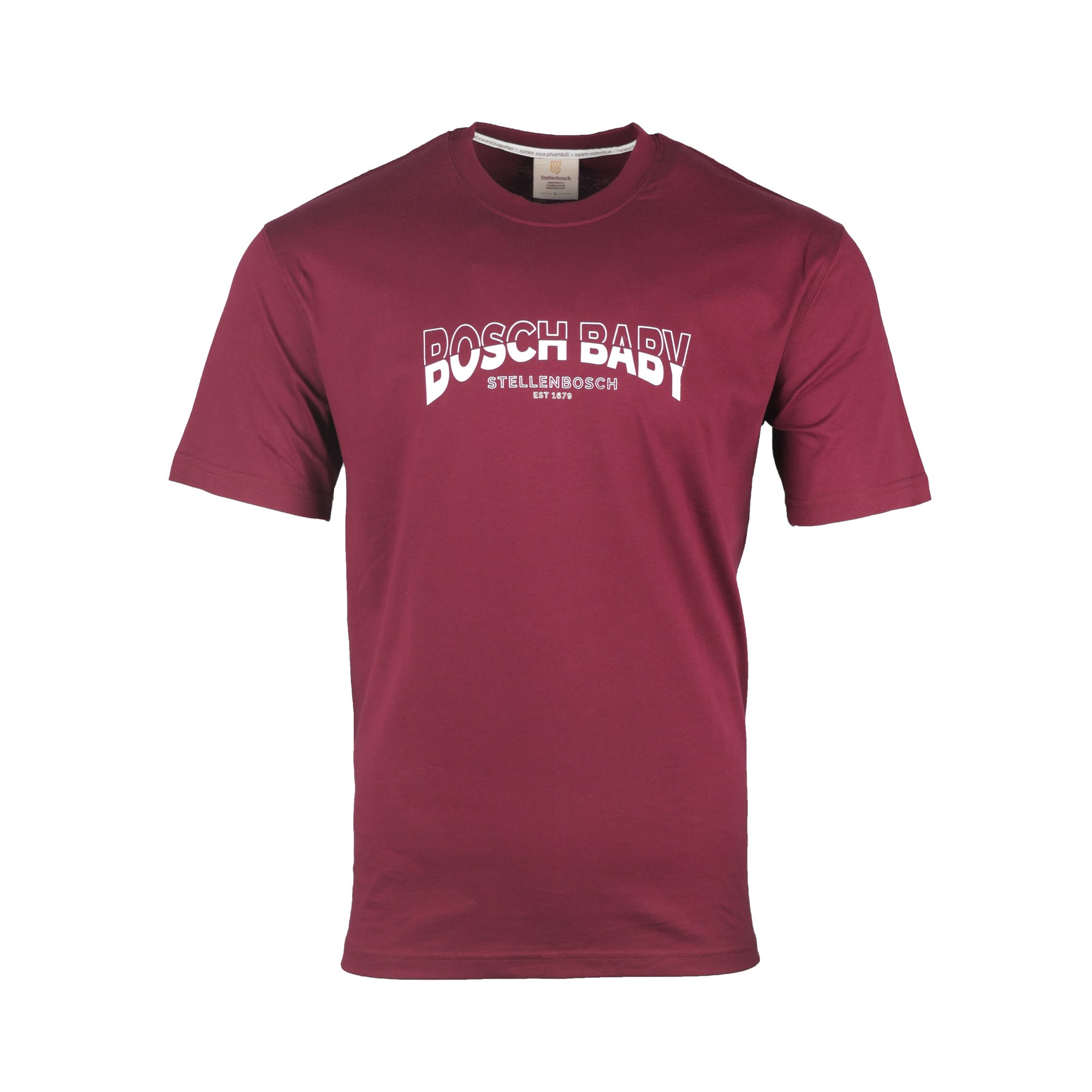5ac76c62-544c-4a3b-bc5a-79350100e7b8.jpg SU Bosch Baby Tee Maroon - Image 1