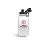Maties Thirsty Water Bottle Black 1lt