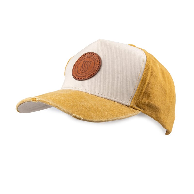 72e0295a-8d0c-49d0-896d-1c9d9cecc9da.jpg SU Washed Trucker Cap Mustard - Image 1