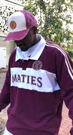 Maties Rugby Supporters Top Maroon - Image 2