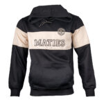 Maties Ortiz Hoody Panelled Black w Stone