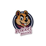 Pokkel Maties Navy Sticker