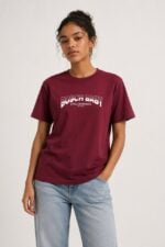 SU Bosch Baby Tee Maroon - Image 2