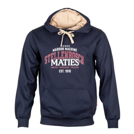 Maties Gary Hoody Navy Front