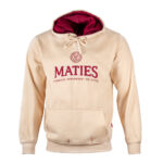 Maties Max Hoody Stone w Maroon