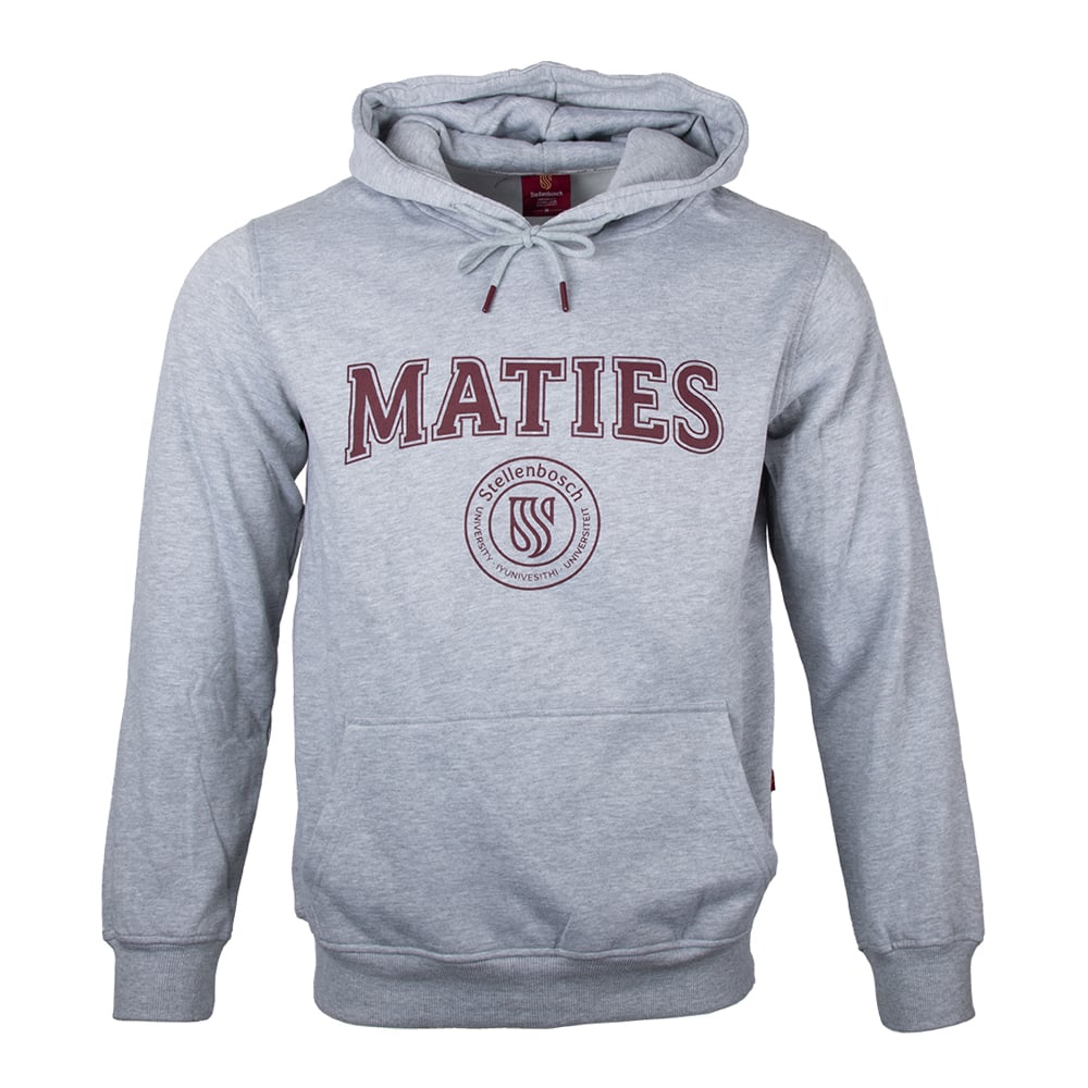 MatiesBasicHoody-Grey Maties Basic Hoody Grey Melange - Image 1
