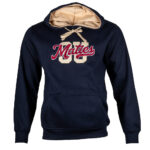 SU Ferdie Hoody Contrast Navy w Stone