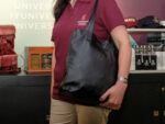 SU Matie Leather Tote Bag Black - Image 2