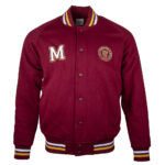 Maties Baseball Jacket Maroon