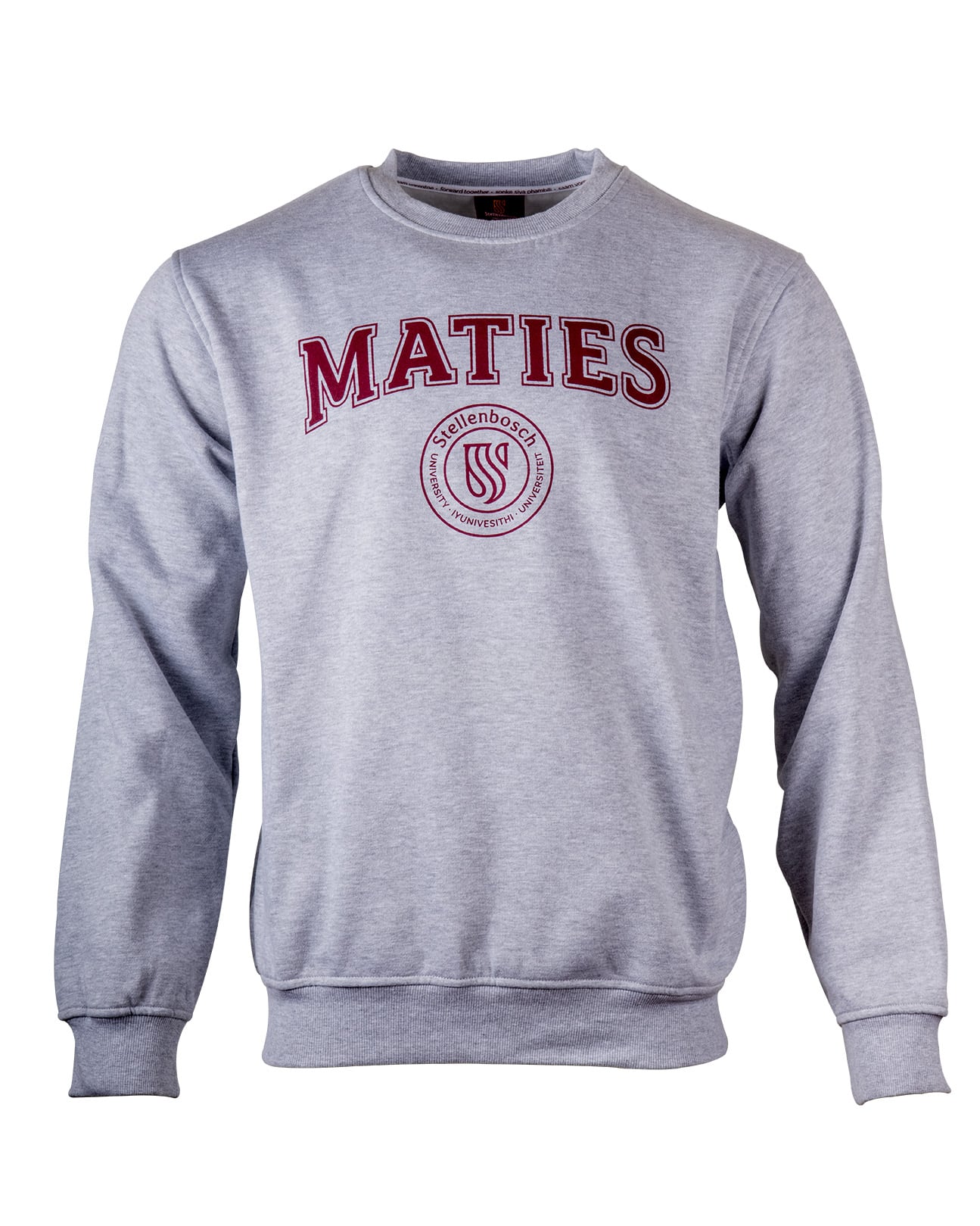 d0316f27-bb11-4b56-ba98-db265185d3bd.jpg Maties Basic Sweater Grey Melange - Image 1