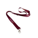 SBS Satin Sublimated Lanyard Maroon