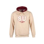 SU College Hoody Stone w Maroon