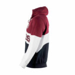 Maties Cola Hoody Maroon W Navy - Image 3