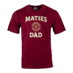 Maties Dad Tee Maroon