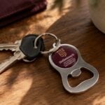 SU Chevron Bottle Opener Keyring - Image 2