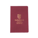 SU Omega A5 Hard Cover Notebook - Maroon