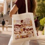 SU Doodle Tote Bag - Image 4